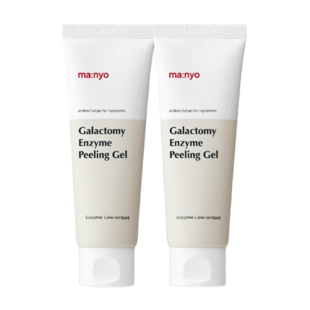 

ma:nyo Galactomy Enzyme Peeling Gel 75ml Duo Set | Gentle Exfoliation & Skin Brightening K-Beauty Peeling Gel