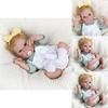 Silicone Reborn Baby Doll With Straps For Kids Gift And Collectors
