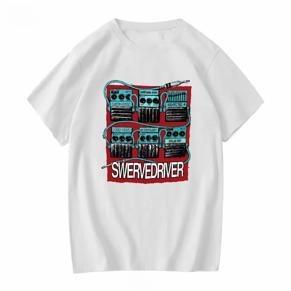 Vintage 1991 Swervedriver Raise PromoT T Shirt Shoegaze Pedals Grunge MBV Vintage Washed Streetwear Slightly