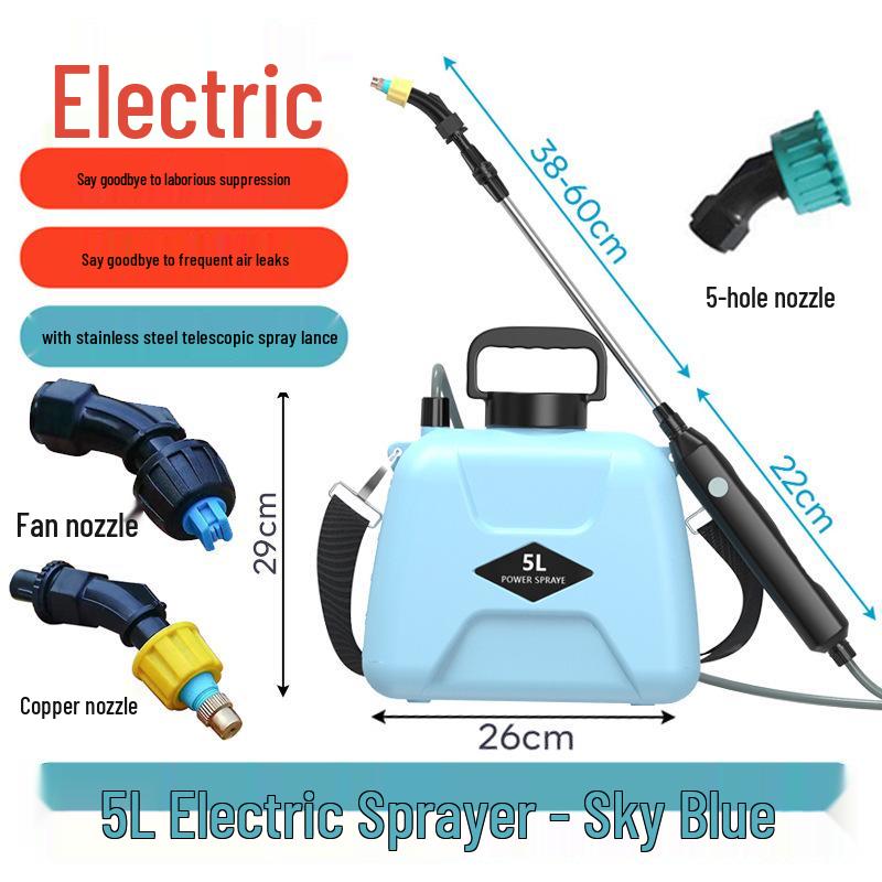 Multifunktionale elektrische Spritzpistole zum Bewässern und Sprühen