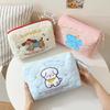 Large Capacity Makeup Bag Portable Cute Cartoon Dog Storage Bag Multi-Functional Cosmetic Bag Travel Storage Pouch For Women