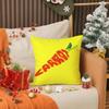 Creative Letters Fruit Prints Pillow Case Printing Pillowcase Living Room Sofa Cushion Cover Bedroom Room Decor