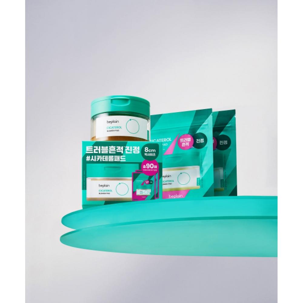 Beplain [red Anti Trouble] Cicaterol Blemish Pads 70 Sheets  Free  20 Pads NONE