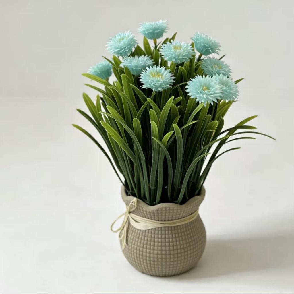 Nordic Daisy Artificial Potted Plant for Office and Home Decor