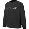 Salomon Slate Logo Loose Fit Pullover Crew Neck Long Sleeve Sweatshirt Men sweatshirt D00295