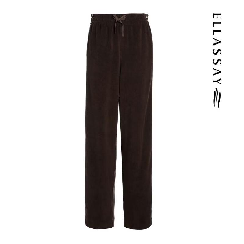 ELLASSAY Women's Fall Casual Straight-Leg Trousers
