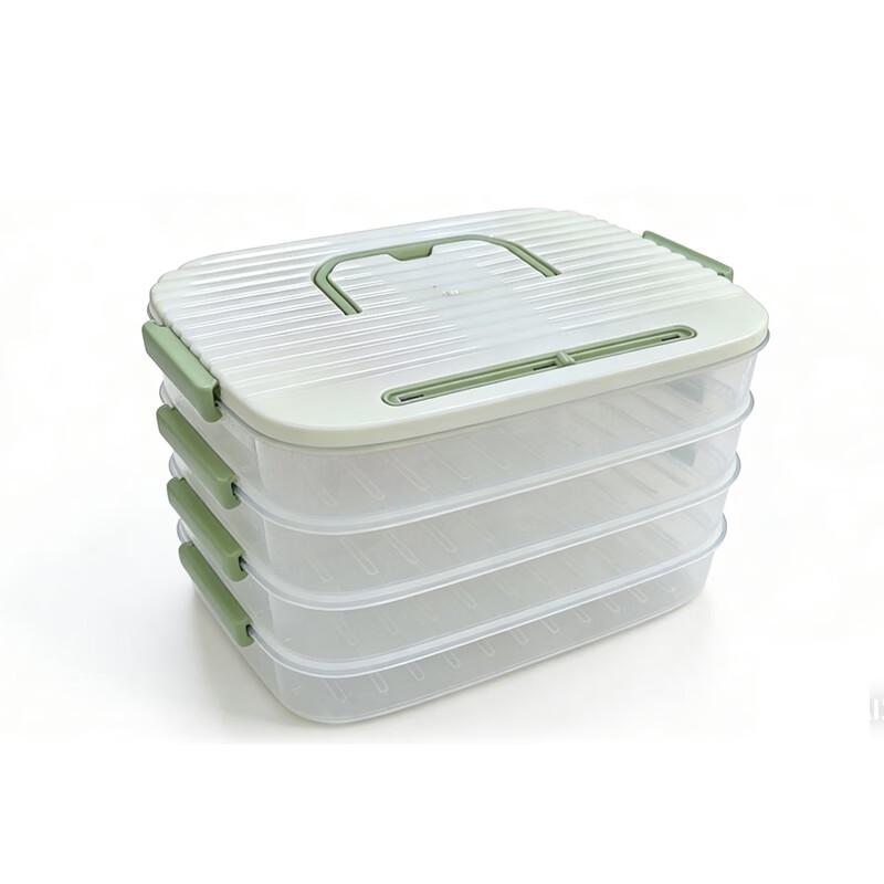 

Multi-layer Portable Refrigerator Dumpling & Wonton Storage Box