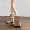 Fashion Inside Heightened Pile Boots Women's 2025 Autumn New Booties