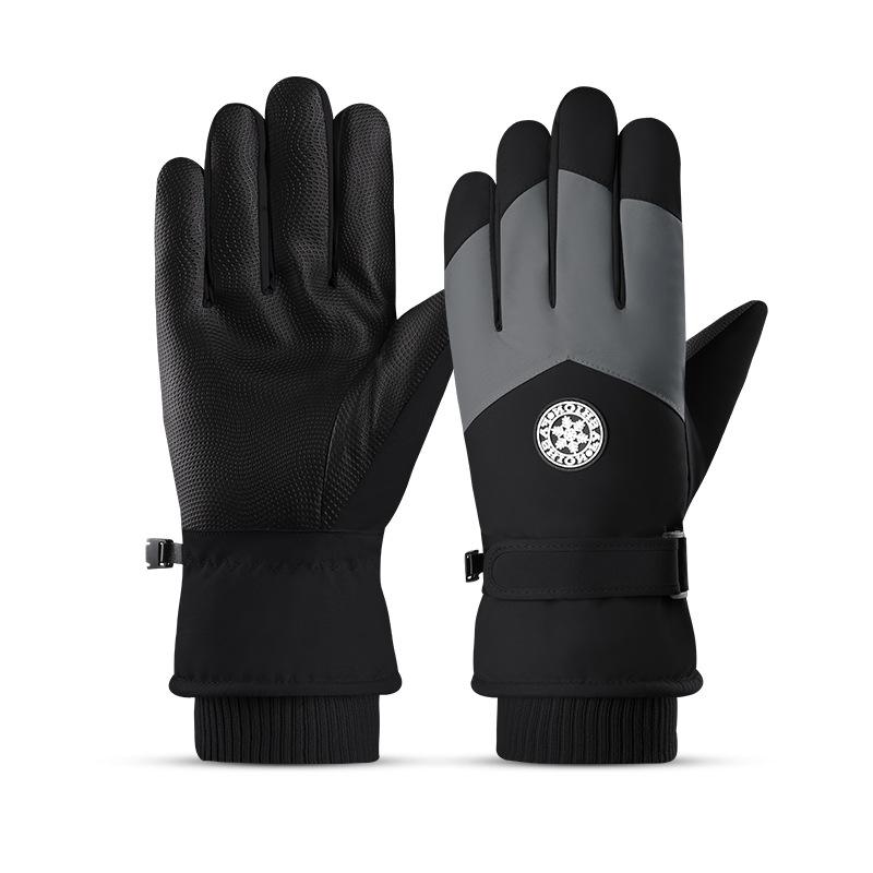Winter Skihandschuhe mit Touchscreen-Fleece und verdickter Wärme Outdoor Radfahren und Bergsteigen Paarhandschuhe Warme Handschuhe