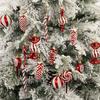 WTEMPO Christmas Decorations Creative Christmas Ball & Pinecone Shaped Design Christmas Tree Hanging Pendants Christmas Party Gifts