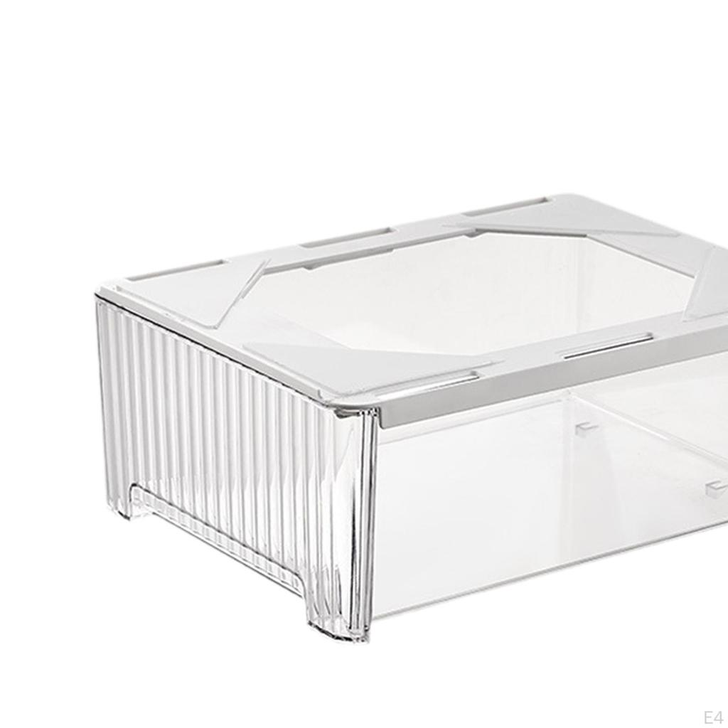 Under Desk Drawer Organizer No Drill Space Saving Tray Pull Out Table for Pencil