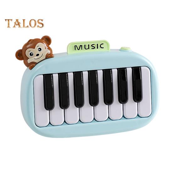 15 kláves kapesní piano mini elektronické piano s podsvícenými klávesami pro děti přenosný hudební nástroj hračka pro ranou dětskou výchovu