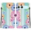 For Sony Xperia 10 VII Case Pattern Printing Leather Flip Wallet Phone Cover with Lanyard