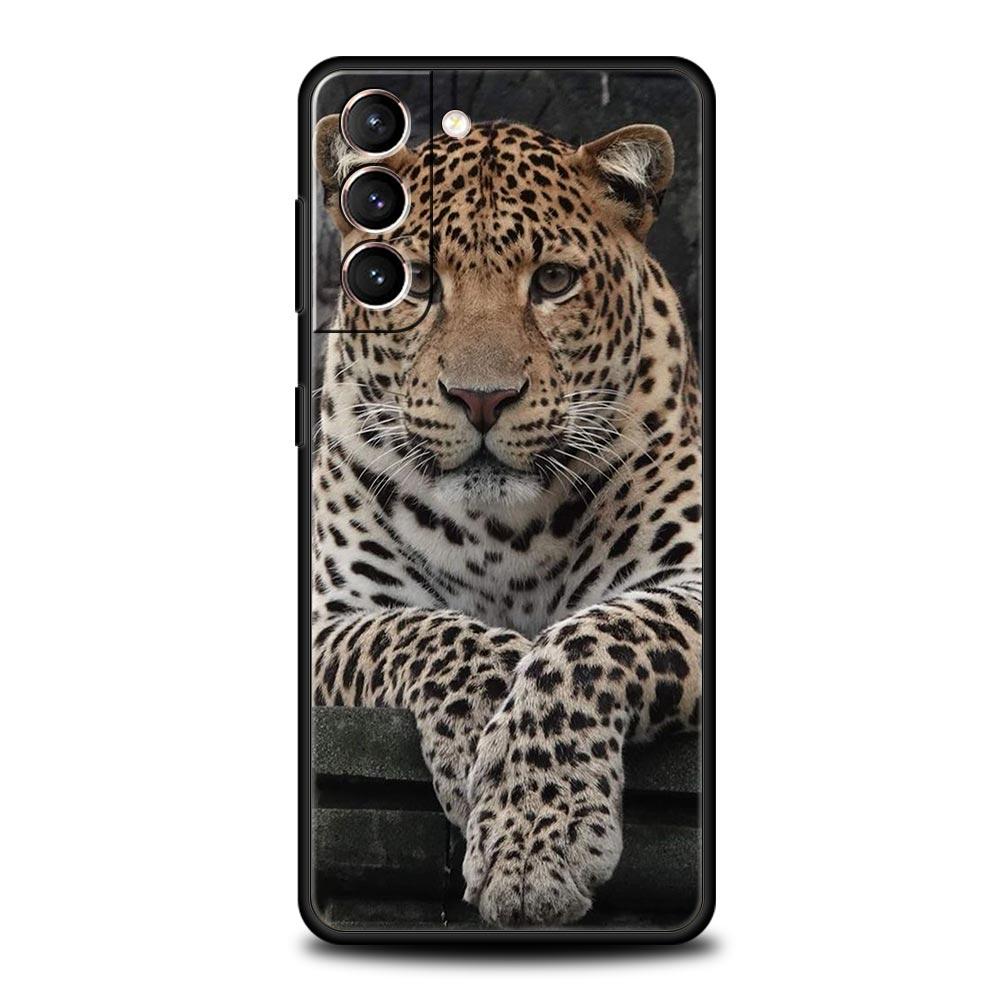 

animados de gato conejo oso Phone Case For Samsung Galaxy S24 S23 S22 S20 Ultra S21 FE 5G S10 S9 Plus S10E S8 Soft Cover S21 FE 5G