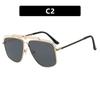 Vintage Fashion Woman and Man Sunglasses Active Orange Color Full Frame Multi Color Eye Wear Luxury Style