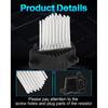 Heater Blower Motor Fan Resistor Air Conditioning Replacement Parts ECCPP Fit for 2000-2000 BMW 323Ci /1999-2000 BMW 323i /2001-2006 BMW 325Ci