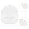Table Tennis Racket Rubber Placement Tool Alignment Guide, Transparent