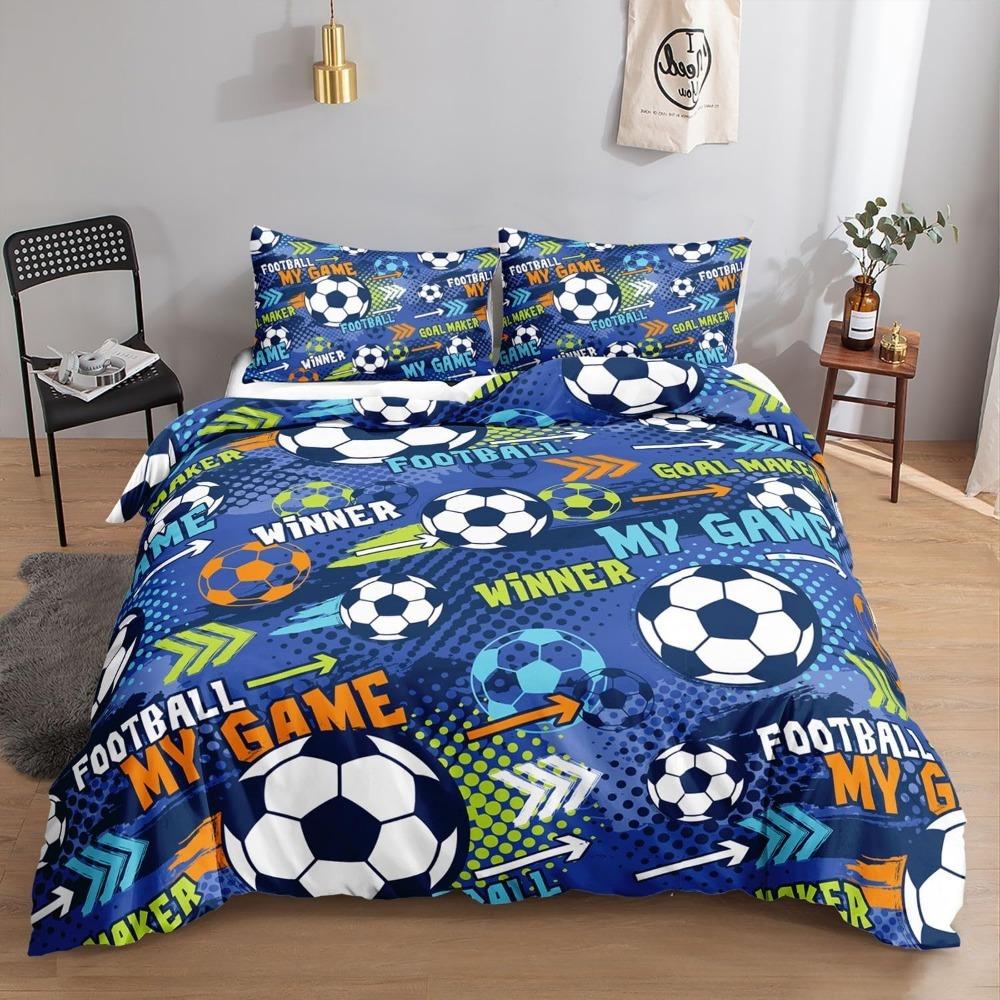 Universe Planet Rocket 3DCartoon   Microfibre Bedding Sets Children's Bed Linen with Zip Room Decor  Duvet Cover  Adult Duvet