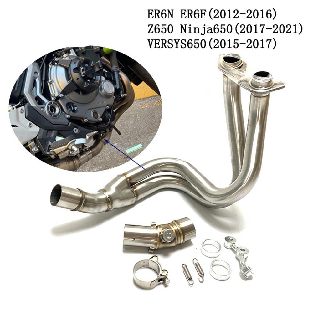 Modificēts izplūdes caurules gals Kawasaki ER6N/ER6F/Z650/Versys