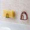 Kitchen Suction Cup Sink Drain Rack Sponge Storage Drying Holder Wall-mounted Soap Shelf Bathroom Accessories Organizer