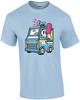 Horror-Eiswagen Retro T-Shirt