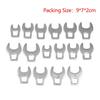 Hot Sale 8Pcs Heavy Duty Chrome Vanadium Crowfoot Wrench Set Inch Metric Multitool For Auto Repair Garage Mechanic Work