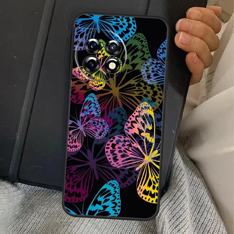 Luxury Butterfly Case For OnePlus 15 13 12 11 13R 13T 10T 10R 12R OnePlus Nord 5 CE 2 3 4 Lite N20 N30 Cover