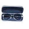 Honeycomb Glasses Case Storage Box Zipper Spectacle Case Sunglasses Case Black Sunglasses Zipper Bag