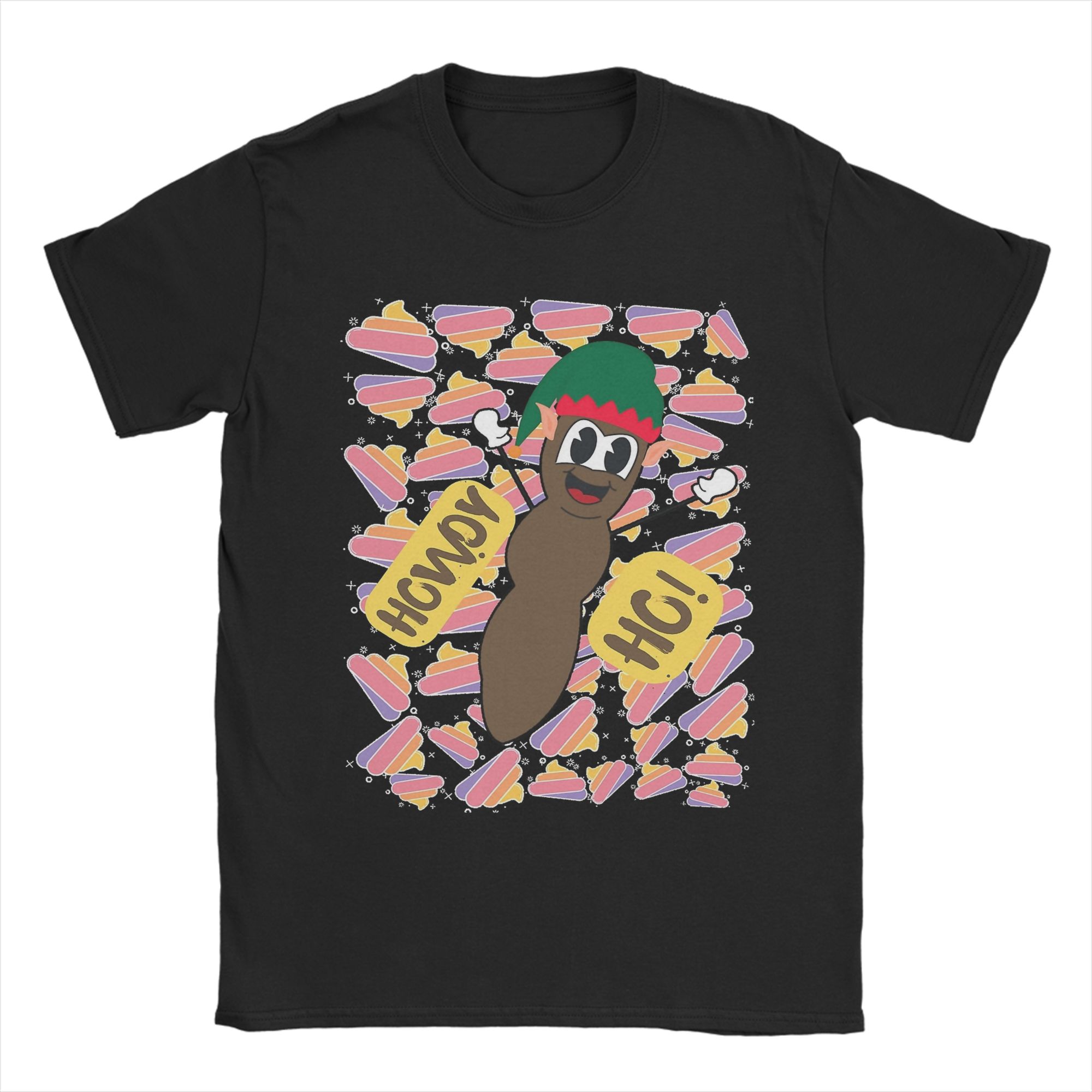 

Casual South-Park Merry Christmas T-Shirt for Men Round Collar Cotton T Shirt Short Sleeve Tee Shirt Original Clothing 4XL