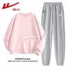 Warrior Women's Autumn Round Neck Sweatshirt & Jogger Set
