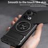 KEYSION Magnetic Phone Case for OPPO Reno13 Pro 5G Reno13 F 5G Slide Camera Protection Upright Kickstand Ring Shockproof Cover