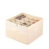 Foldable Moisture-Proof Oxford Cloth Shoe Storage Box with Lid, Visible Shoe Box, Clothes & Miscellaneous Storage Bin