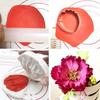 5/7Pcs Peony Petal Veiner Silicone Mold with Stainless Steel Cutter Handmade Fondant Flower Molds for Cake Decorating Bakeware T