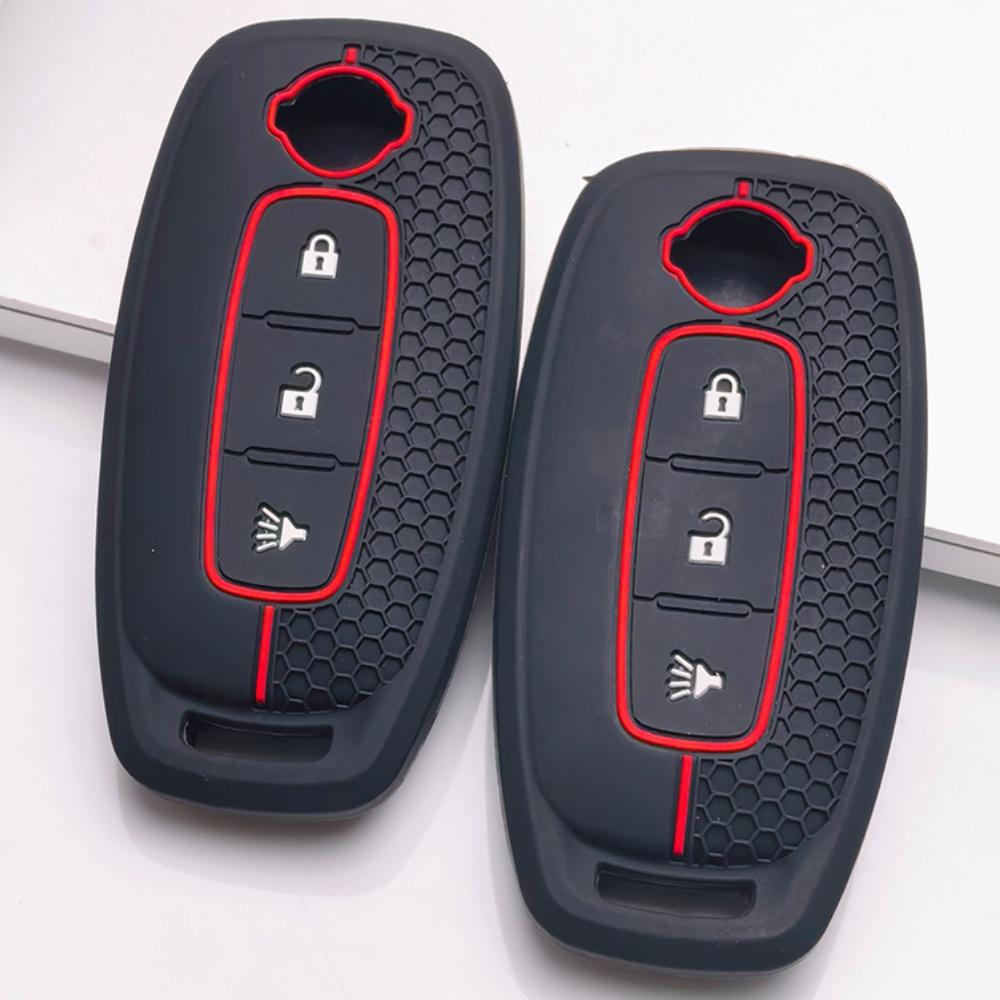 Key Fob Cover for Nissan Altima Sentra Models Rogue Murano Protect Your Anti-Scratch Surface Shockproof Structure Soft Grip Texture