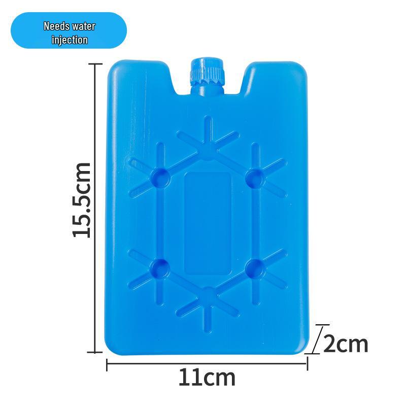 Reusable Ice Pack: Blue Ice Crystal Box for Cooling and Preservation