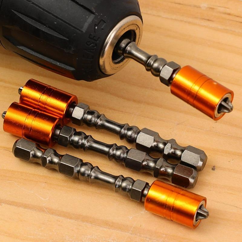Magnetic Screwdriver Bit Set 65mm Phillips Electronic Screwdriver Bits Hex Shank Handle Screw Tightening Repair Accessories