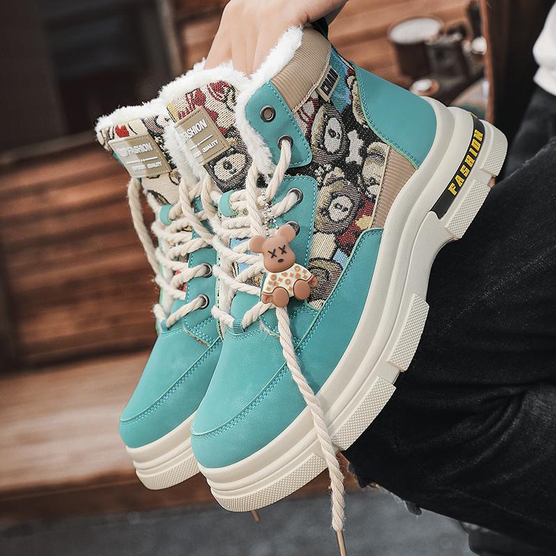 Ankle Shoes Winter Boots for Men 2024 New Man Sneakers Mens Tennis Casual Shoes Outdoor Best Selling Work Wear Fashion Anti Slip