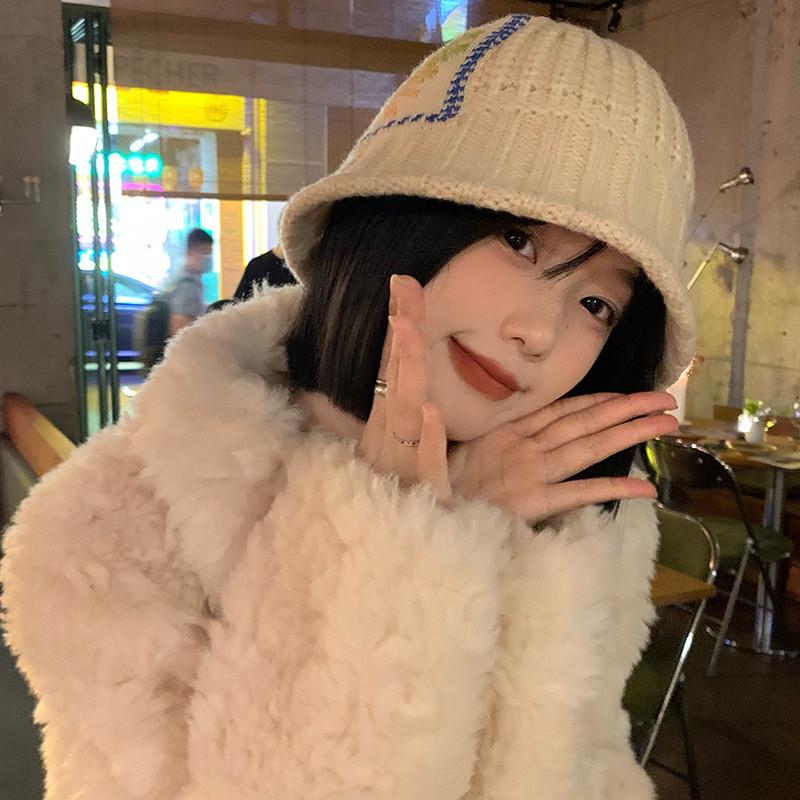 Knit Warm Stylish Bucket Hat For Women Trendy Fisherman Winter Beanie Comfortable Fit