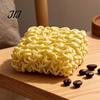 Decorative PLA Plastic Crafts 3D Printed Instant Noodle Figurine, Realistic Ramen Snack Desk Ornament, Novelty Gag Gifts for Coworkers Creative