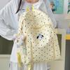 Dot Print Girls Backpack Junior High School Student Lightweight Schoolbag
