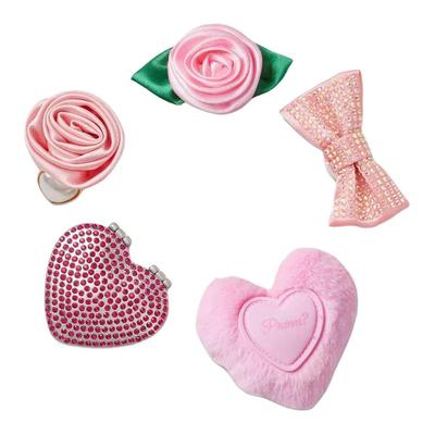 Original Design Zinc Alloy, Acrylic Fiber, Polyester PVC ABS Shoe Accessories Unisex Multicolor