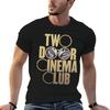 Two Door Cinema Club TShirt Plus Size Workout Short Sleeve Top