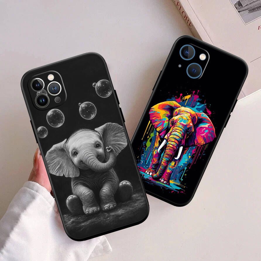 Animal Elephant New Phone Case for Redmi Note 8 9 10 11 11S 10C 10X 10A 10T 9A 9C 9T 9S 8T Pro Max Plus Prime