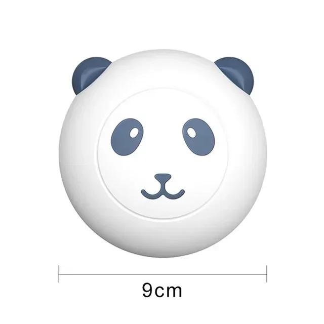 

Panda Head Silicone Pet Bath Brush; Dog Wash Brush; Cat Soft Massage Wash Brush синій