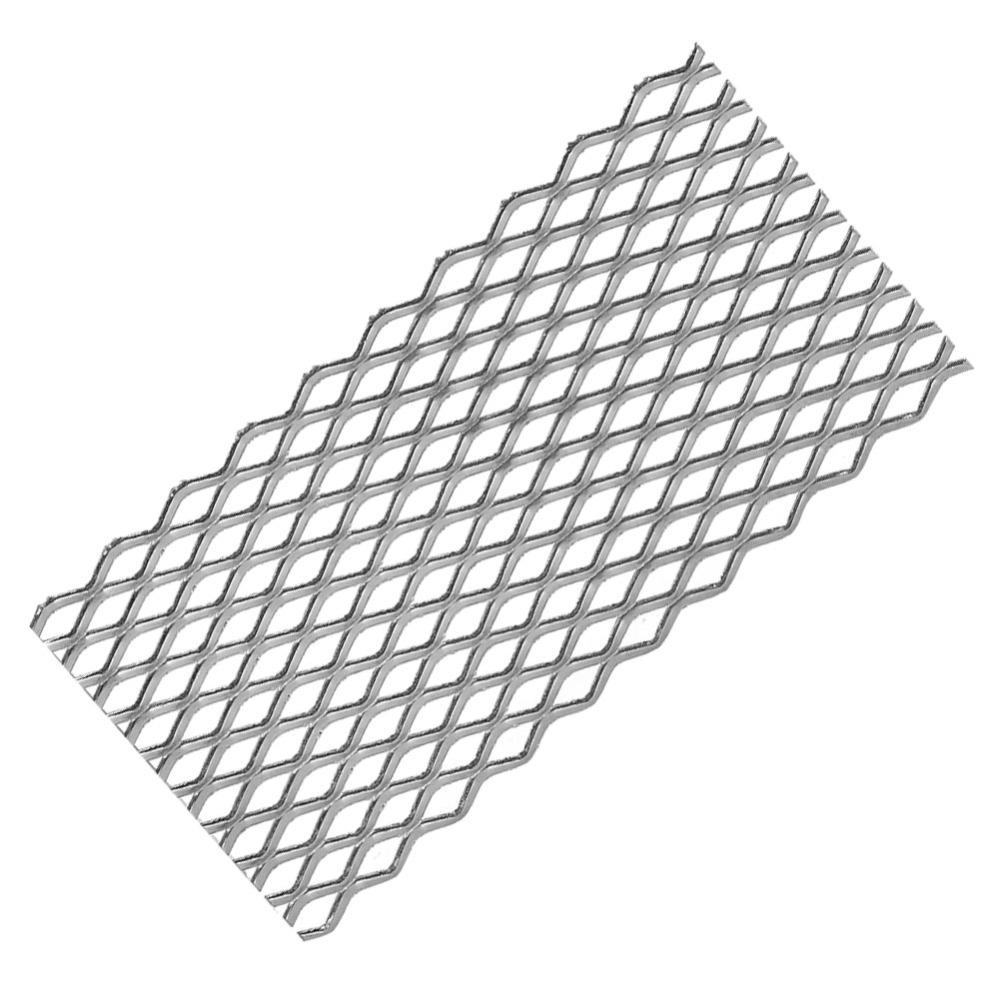 

Жаростойкое покрытие Инструмент Серебристый Перфорированный металлический лист Аксессуар для камина No Handle-Small Size