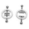 Stainless Steel Adjustable Nipple Clips Erotic Goods Nipple Stimulation Breast Bondage Restraint Bdsm Sex Toy for Woman