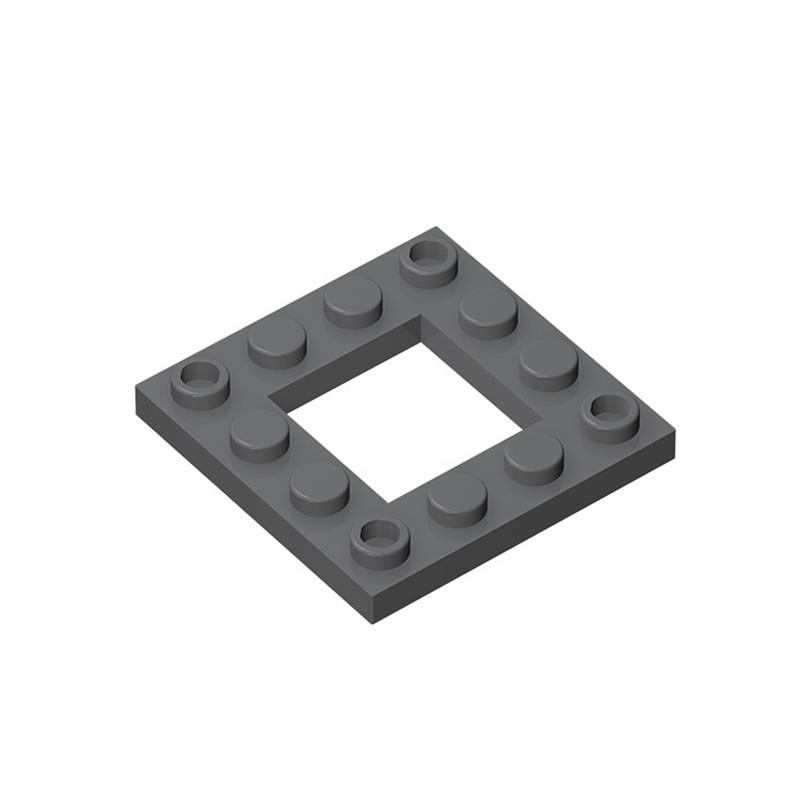 

MOC 10PCS 64799 Modified 4x4 Plate Constructing Blocks Featuring 2x2 Open Center Bricks Learning-Focused Particle Playthings Children Birthday