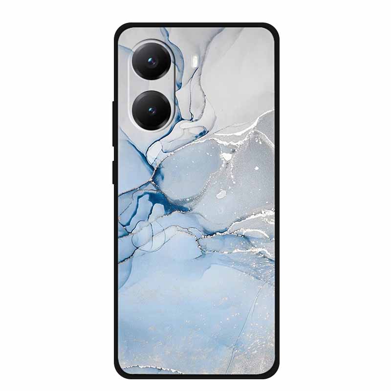 Funda For Poco X7 Pro Cases Marble Painted Silicone Back Cover for Poco X7 Pro Protective Shockproof Cool Capa Poco X7Pro Bumper