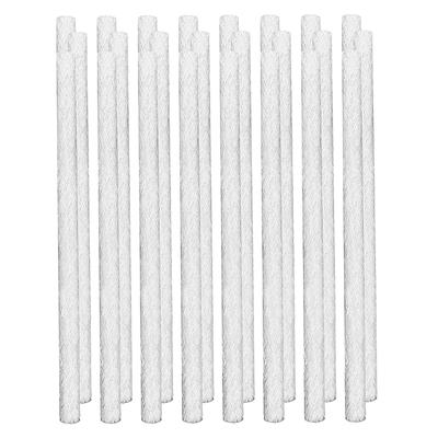 24 stuks Toortsen Lonten Vervanging, 35 cm Lang 1/2 Inch Glasvezel Lonten voor Wijnfles Toortsen Olie Lamp Tuinlamp