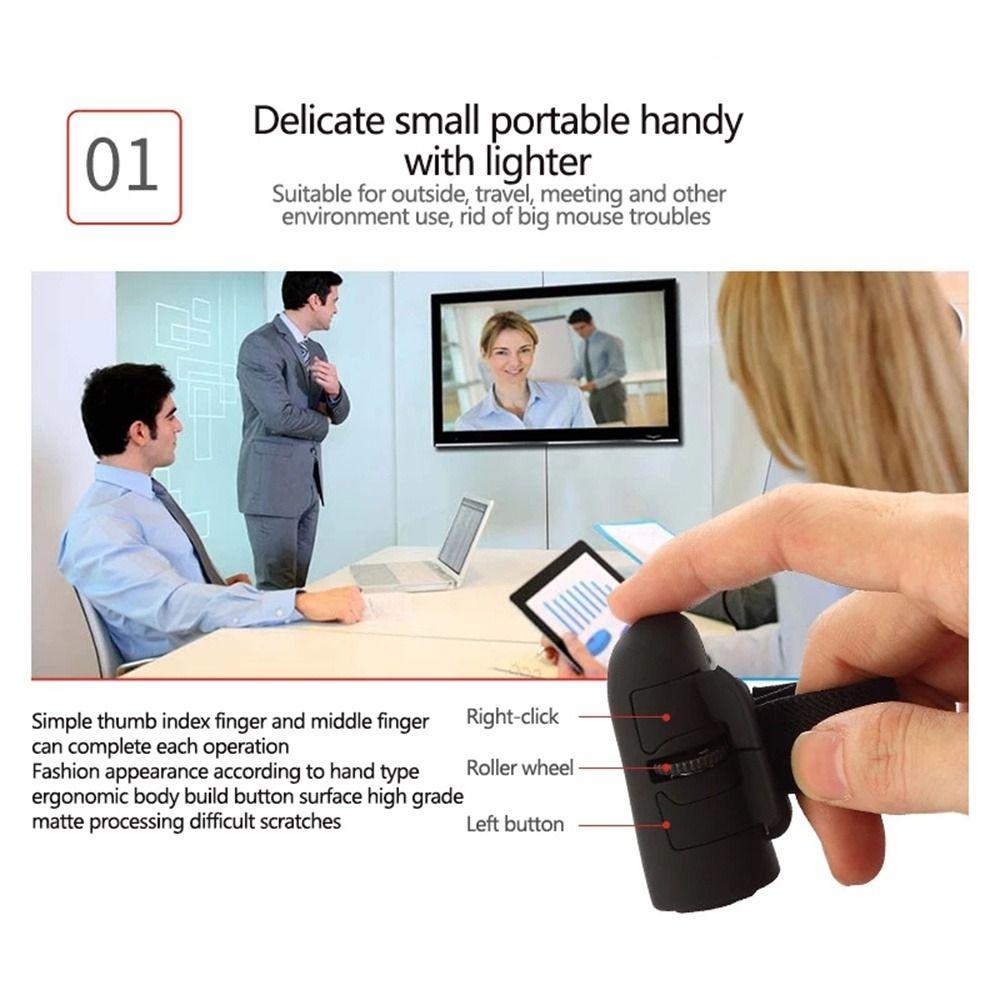 Peripherals PC Mouse Finger Rings Computer Mice USB Optical Mini Mouse Optical Mouse Finger Mouse